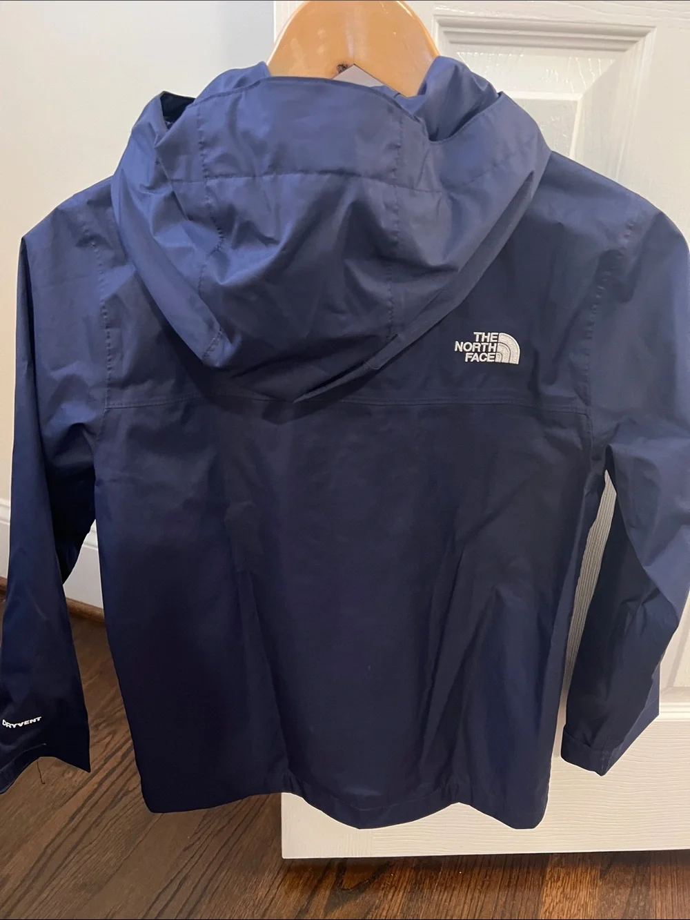 The North Face Kids Navy Hooded Rain Jacket
